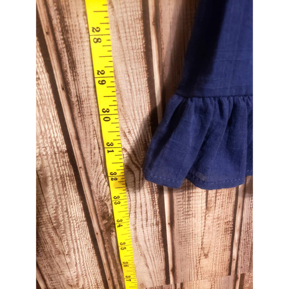 B. SMART - NWT Dark blue short sleeve dress - Size 5 - Picture 4 of 4